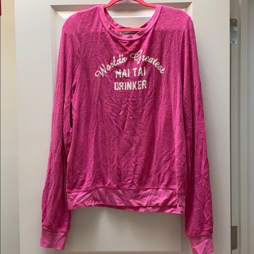 Wildfox Pink Sweater